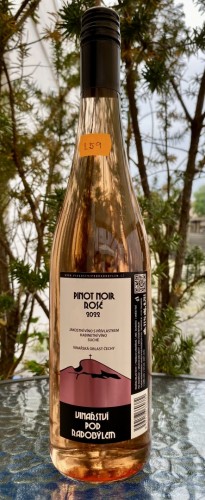 Pinot Noir Rosé 2022 z Vinařství Pod Radobýlem